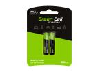 Green Cell Nabíjecí Baterie 2x AAA HR03 800mAh