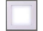 LED přisazené svítidlo PROFI, čtvercové, bílé, 12,5W teplá bílá
