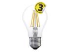 LED žárovka Filament A60 / E27 / 7 W (75 W) / 1 060 lm / teplá bílá