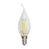 LED Filament Candle Žárovka C35T E14 4W Neutrální bílá