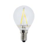 LED Filament Žárovka G45 E14 2w Studená bílá