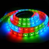 LED pásek 5m RGB 60LED/m 14.4W/m voděodolný-silikon