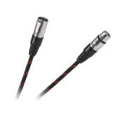 Mikrofonní kabel CANON XLR 3-pin samec - samice 5 m