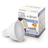 LED žárovka MR16 GU5.3 12V 8W studená bílá