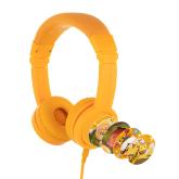 Drátová sluchátka BuddyPhones Explore Plus pro děti (žlutá)
