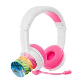 Bezdrátová sluchátka BuddyPhones School+ pro děti (růžová)