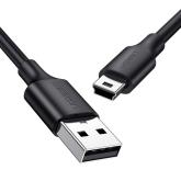 Kabel USB-Mini USB UGREEN US132, 0,25 m (černý)