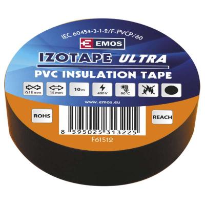 Izolační páska PVC 15mm / 10m černá 10 ks