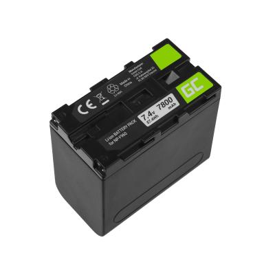 Green Cell Baterie NP-F960 NP-F970 NP-F975 pro Sony 7.4V 7800mAh