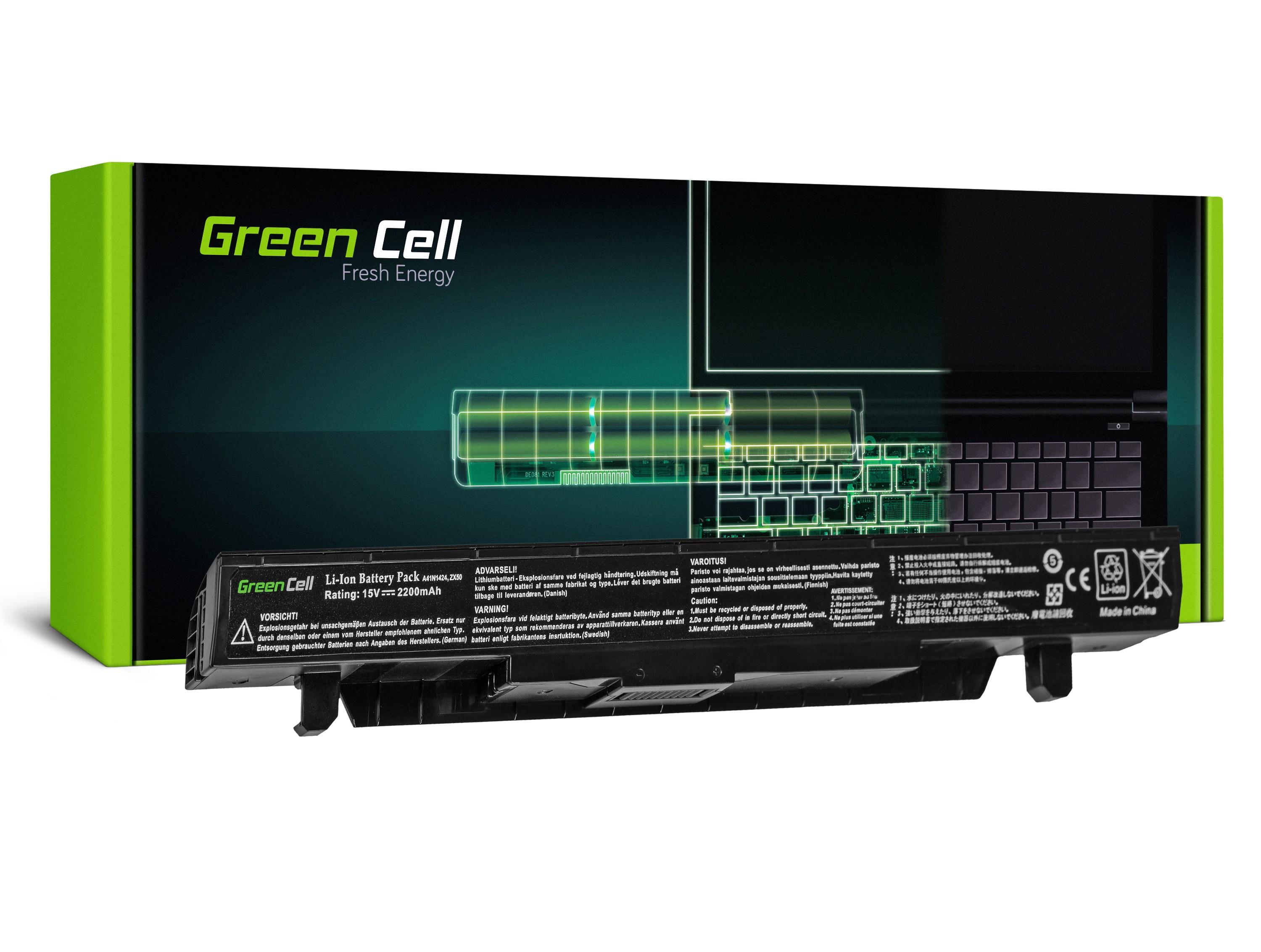 Green Cell Baterie A41N1424 pro Asus GL552 GL552J GL552JX GL552V GL552VW GL552VX ZX50 ZX50J ZX50V AS84