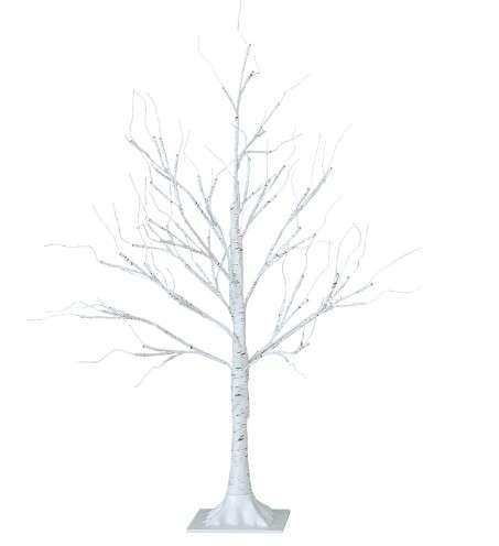 Iso Trade Dekorativní strom bříza 90cm - LED svítidla 24V