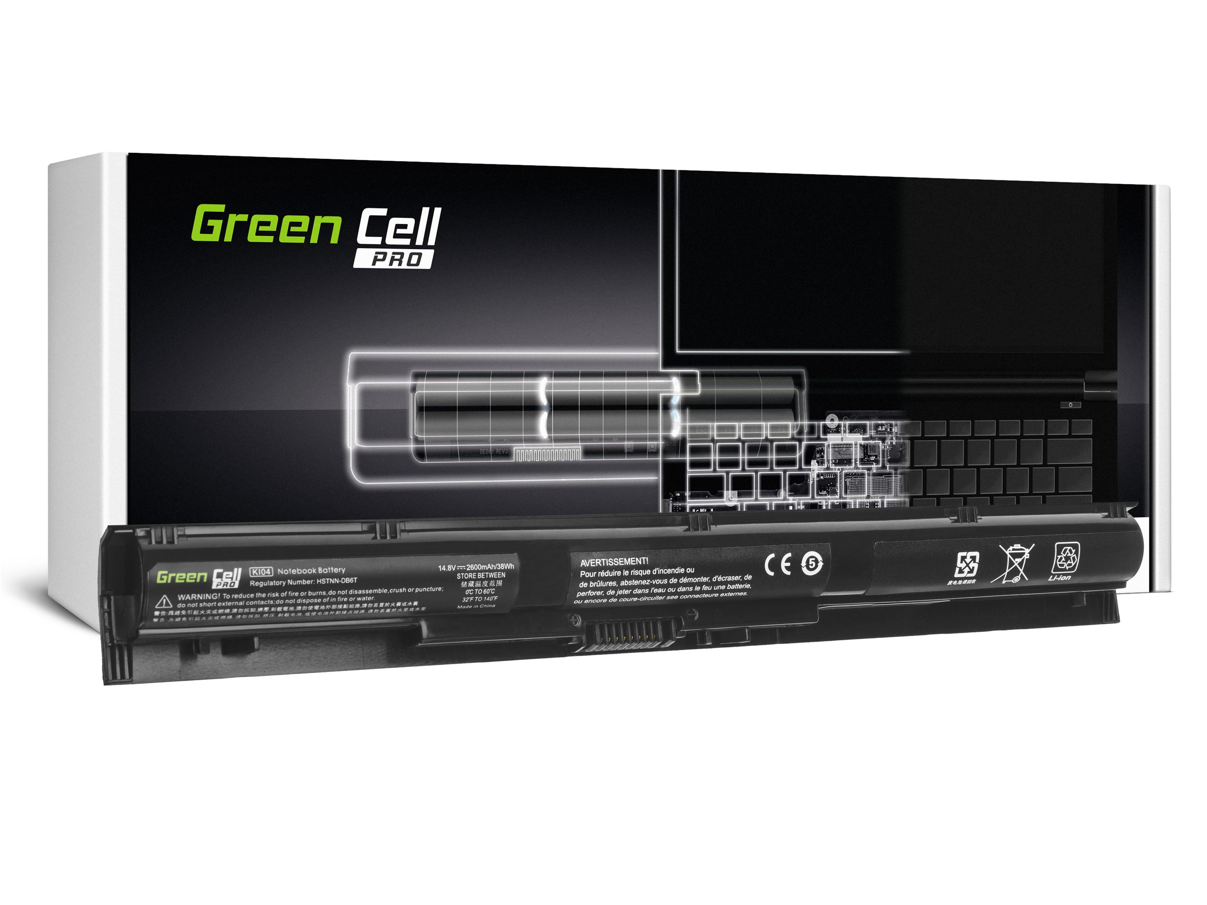 Green Cell ZELENÁ Cell Baterie PRO KI04 pro HP Pavilion 15-AB 15-AB061NW 15-AB230NW 15-AB250NW 15-AB278NW 17-G 17-G131NW 17-G132NW HP90PRO