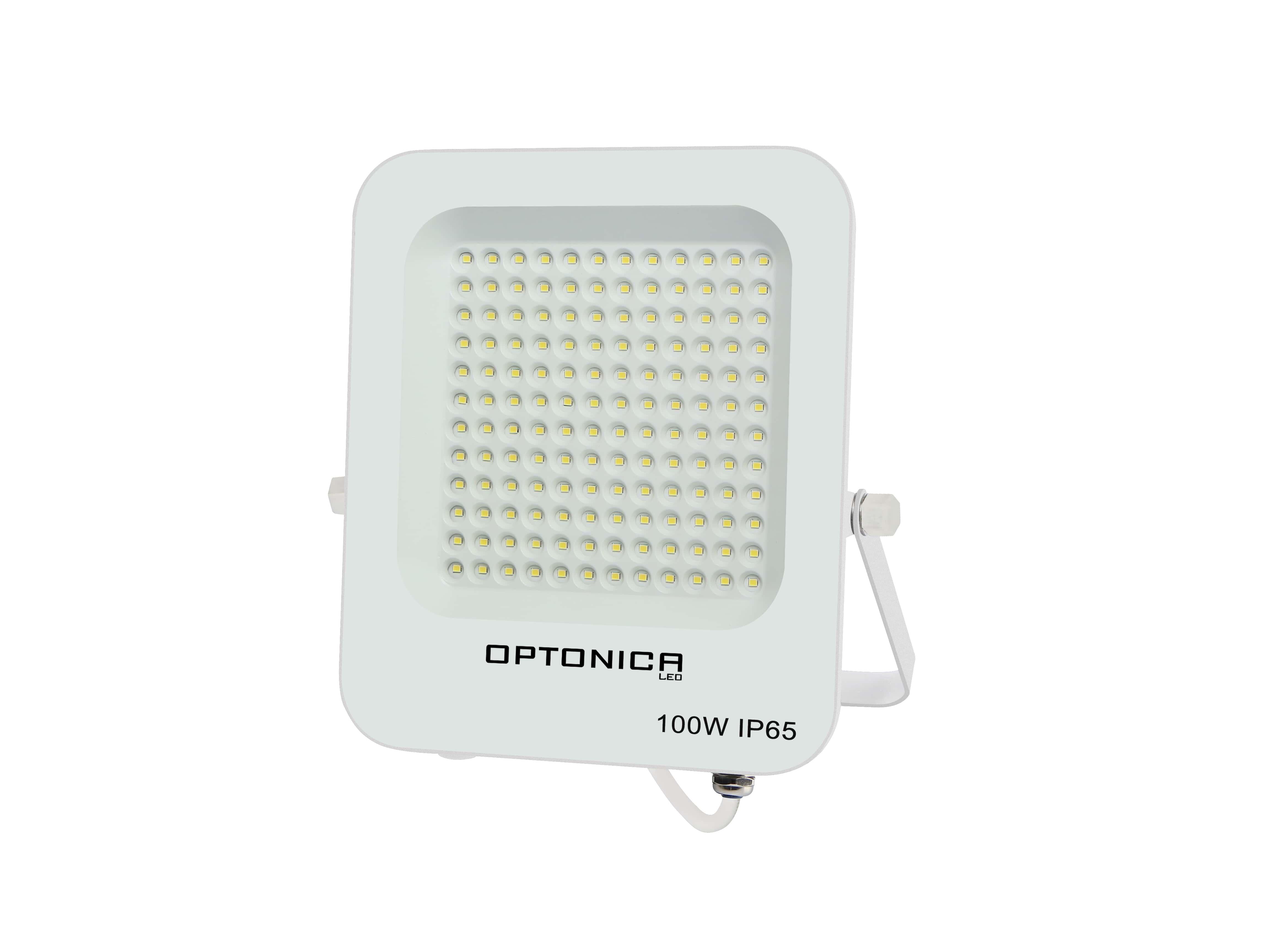 Optonica LED SMD reflektor bílé Body IP65 100W Neutrální bílá 5714