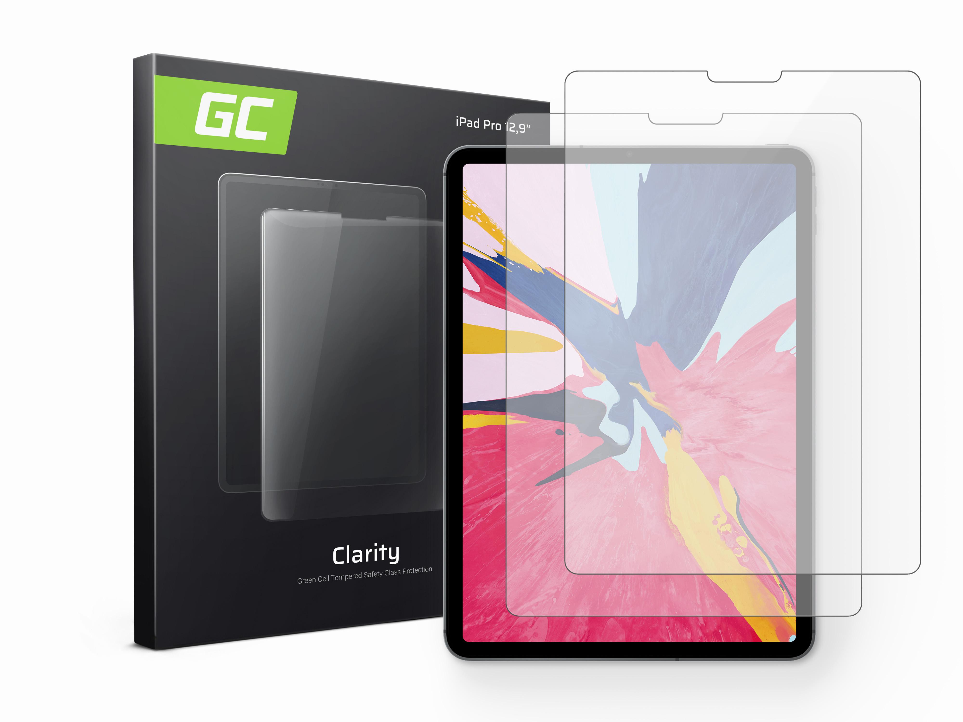 Green Cell 2x GC Clarity tvrzené sklo pro iPad Pro 12.9 GL67