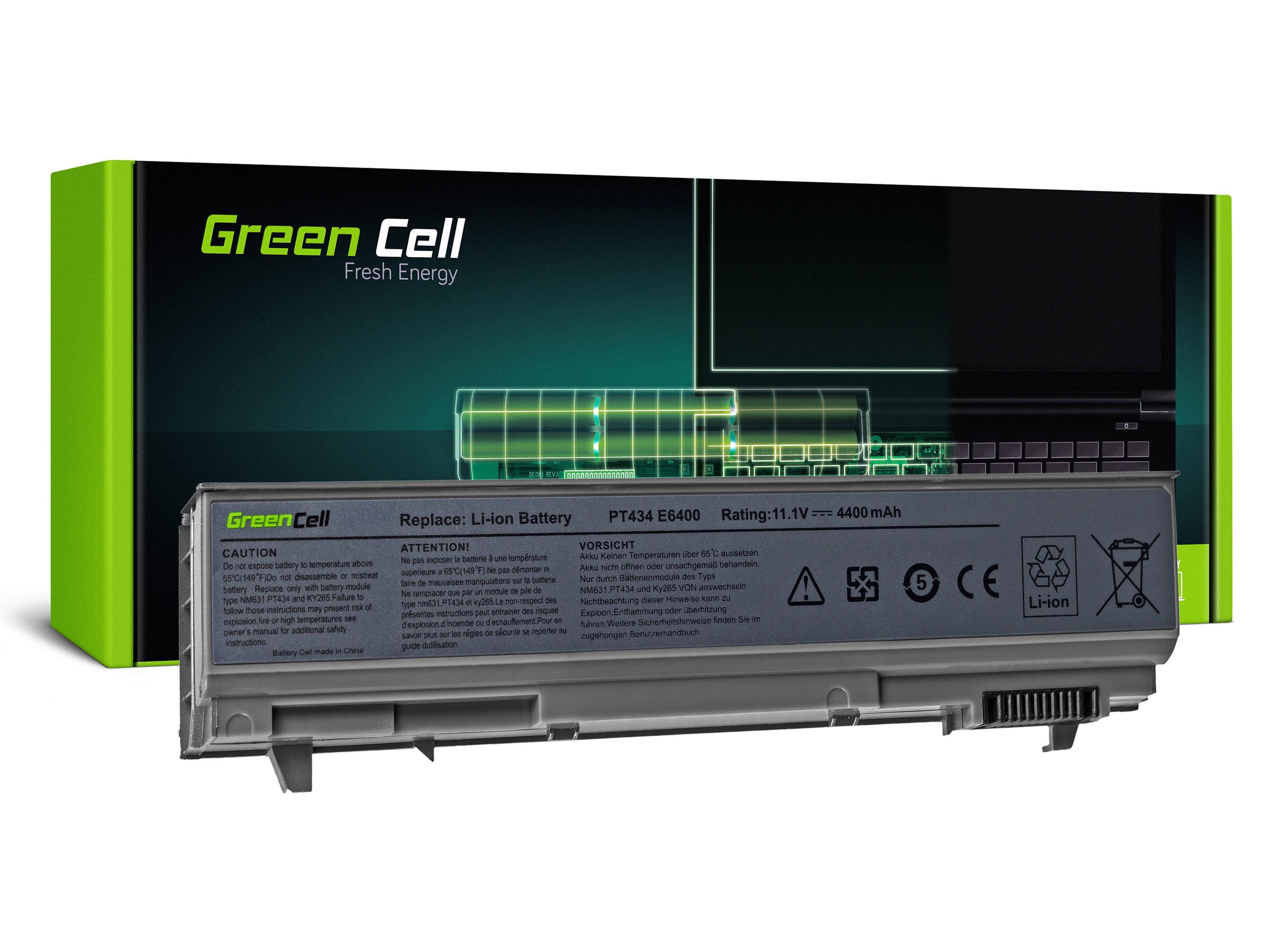 Green Cell Baterie PT434 W1193 pro Dell Latitude E6400 E6410 E6500 E6510 DE09