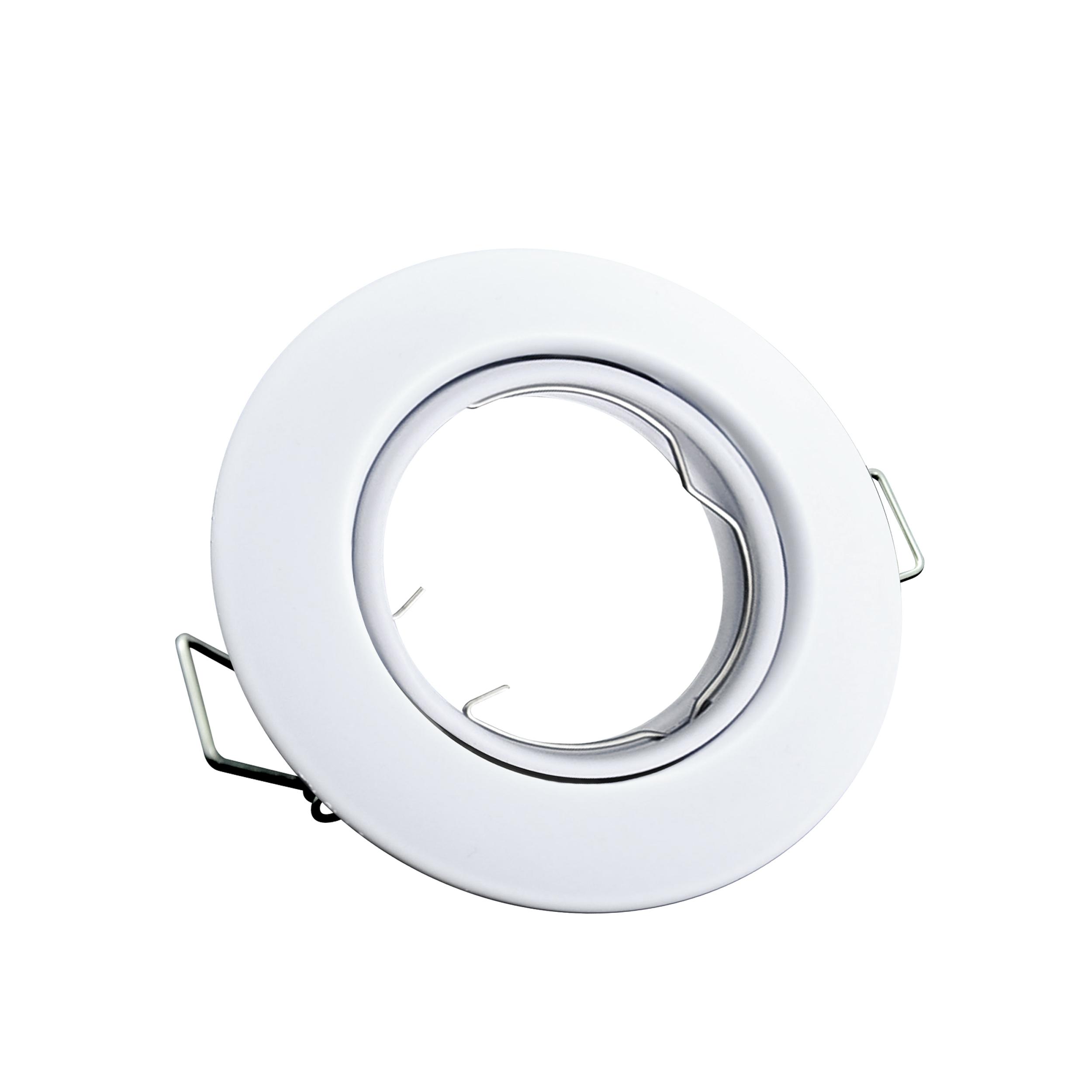 GOLDLUX (Polux) Podhledové bodové svítidlo stropní výklopné OPIN POLUX kruh METAL bílý SANOPR0154