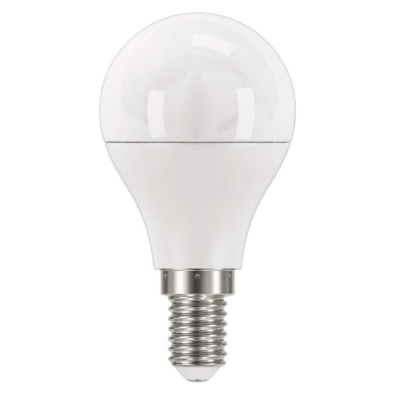 Emos LED žárovka Classic Mini Globe / E14 / 7,3 W (60 W) / 806 lm / teplá bílá ZQ1230