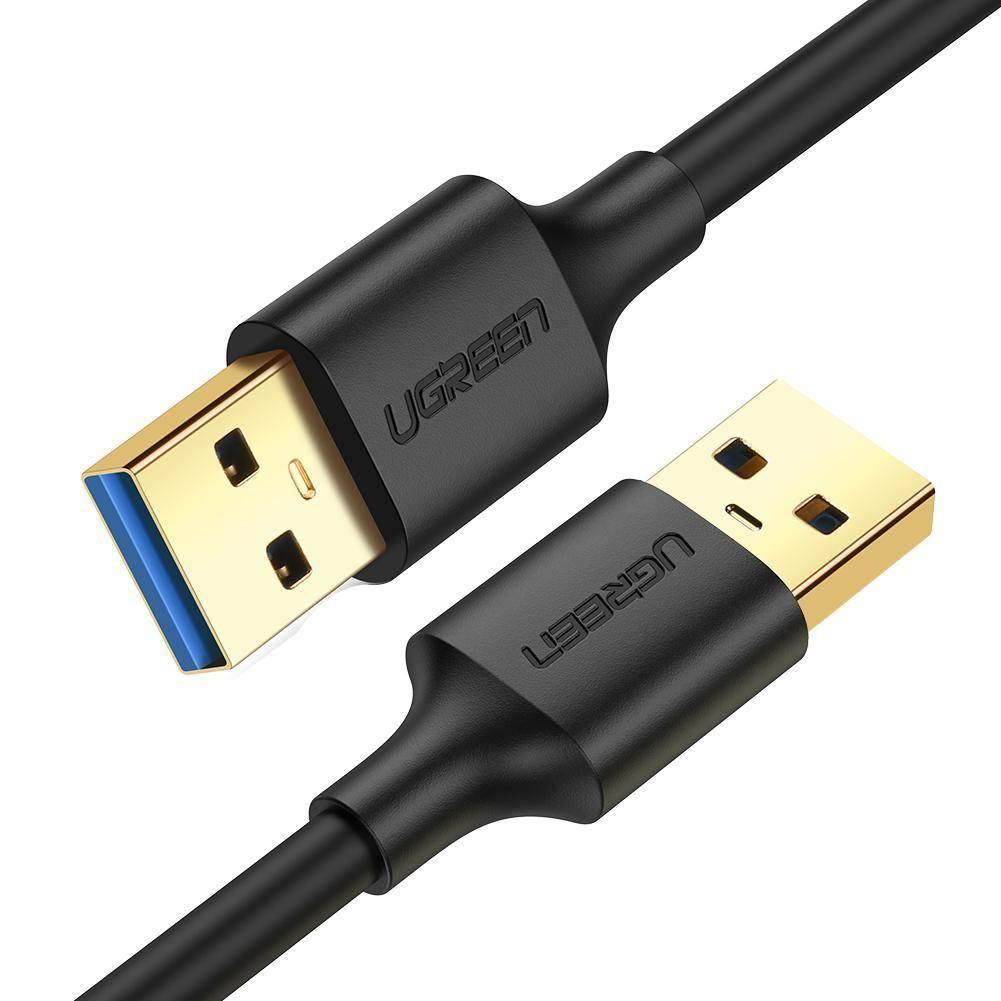 Kabel USB 3.0 A-A UGREEN 0,5 m (černý)