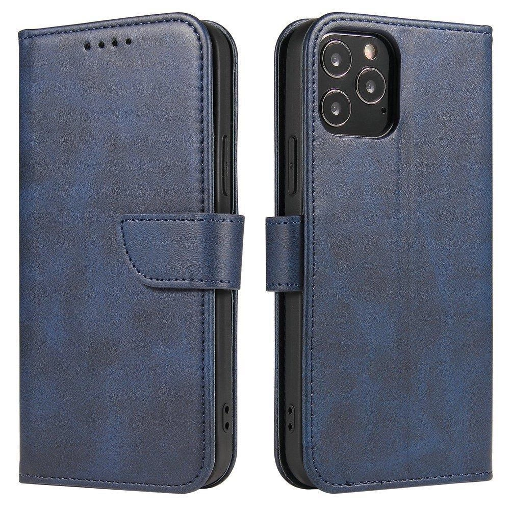 Hurtel Elegantní pouzdro Magnet Case s flipovým krytem a funkcí stojánku Samsung Galaxy A73 modré