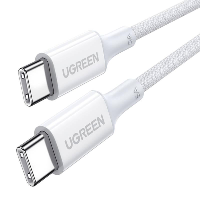 Kabel USB-C na USB-C UGREEN 15268, 1,5 m (bílý)