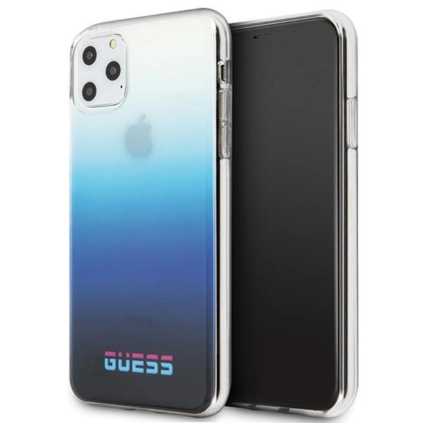 Pouzdro Guess California pro iPhone 11 Pro Max - modré