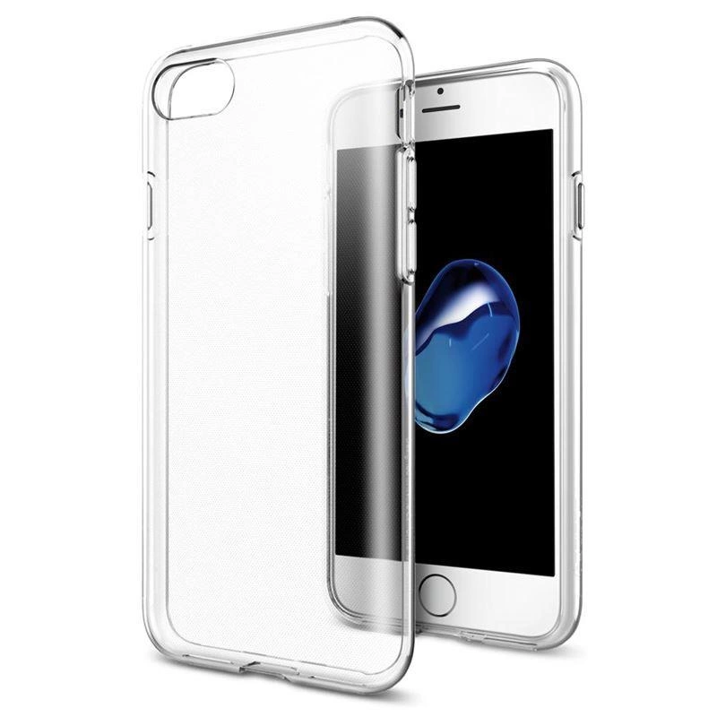 Pouzdro Spigen Liquid Crystal pro iPhone 7 / 8 / SE 2020 / 2022 - průhledné
