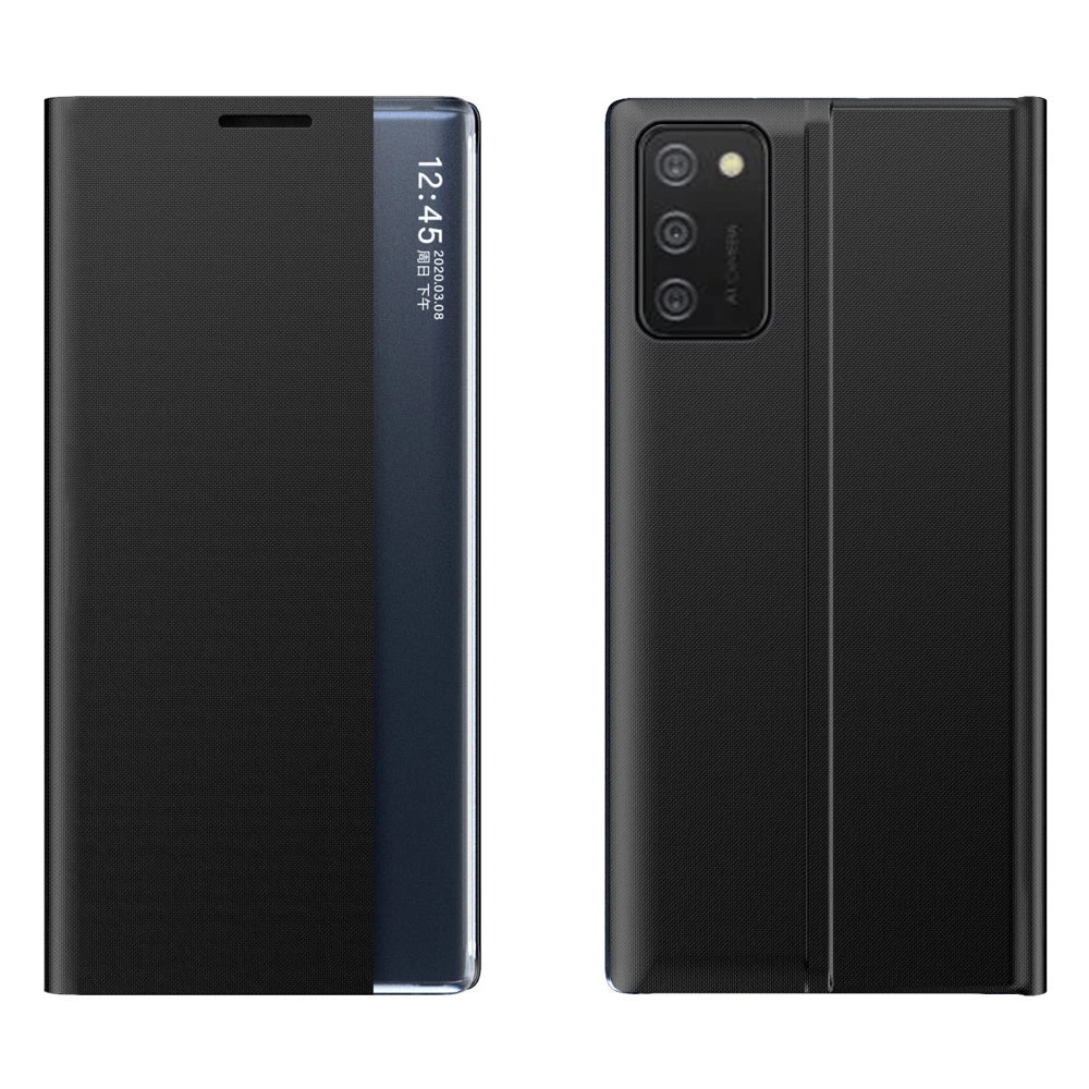 Hurtel Nový flipový kryt Sleep Case s funkcí stojánku Samsung Galaxy A03s (166.5) černý