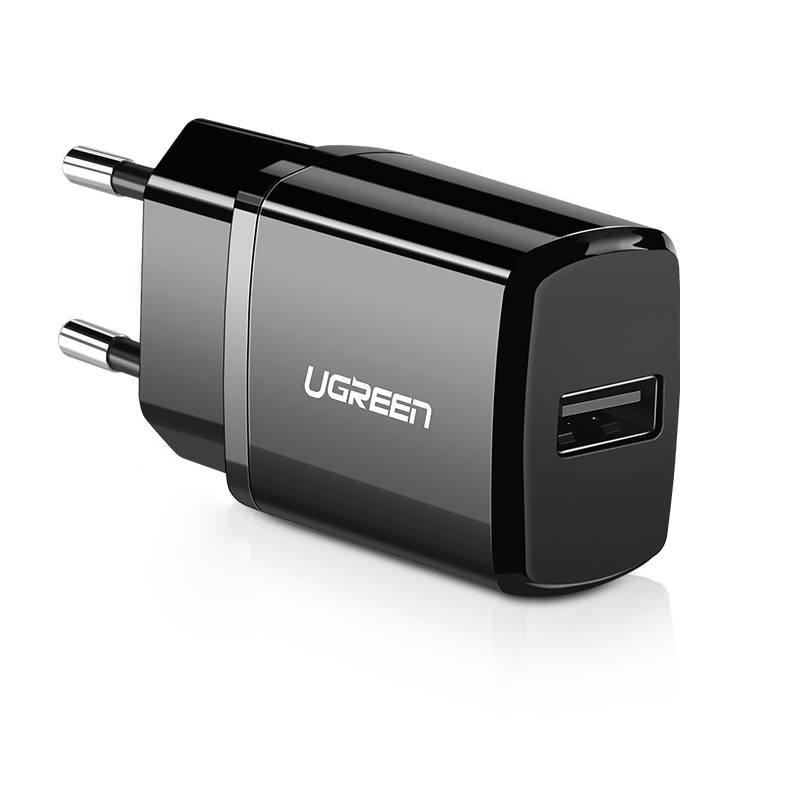 Síťová nabíječka UGREEN ED011, USB, 2,1 A (černá)