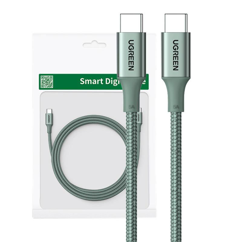 Kabel USB-C na USB-C UGREEN 15310 (zelený)