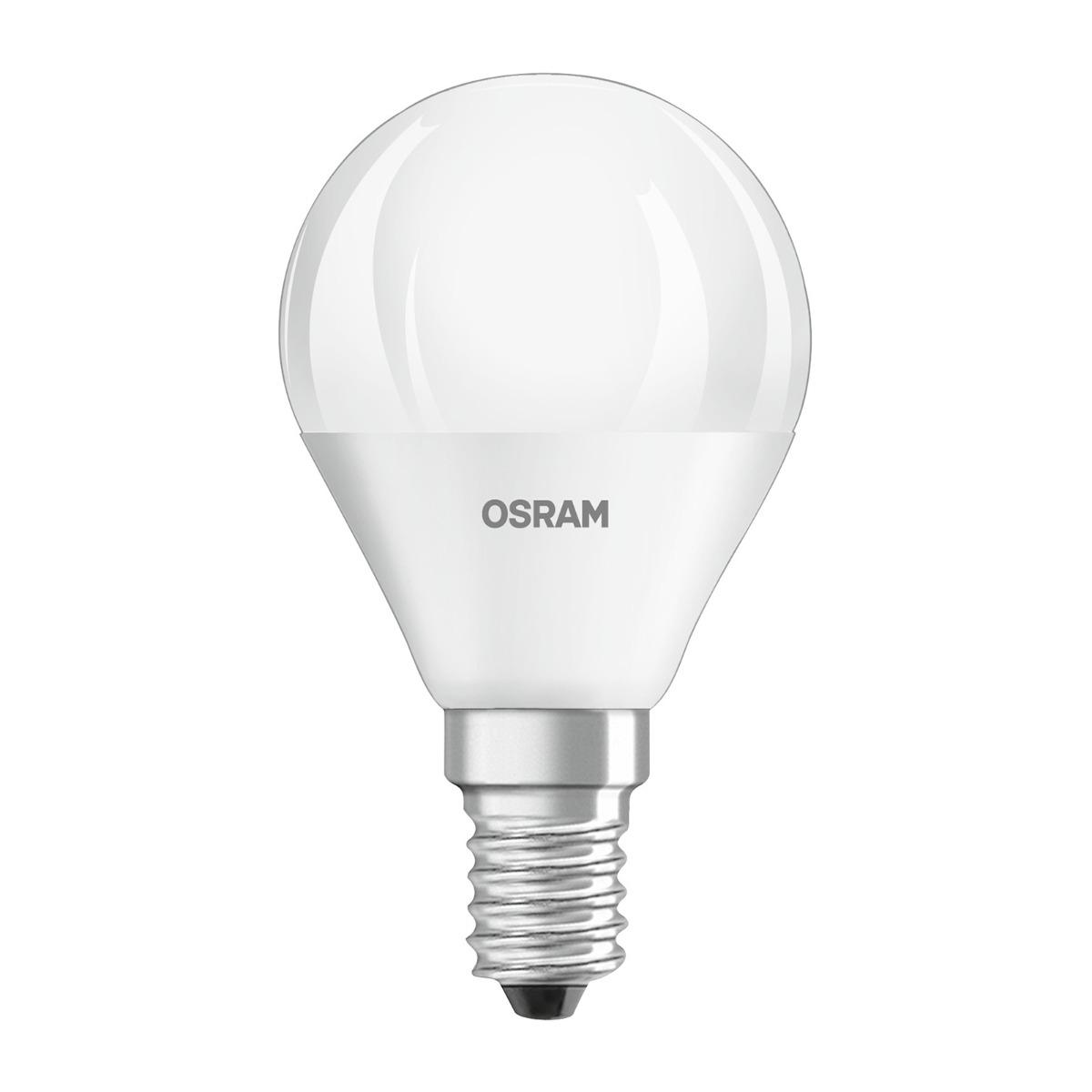 LED žárovka LED E14 P45 5,7W = 40W 470lm 6500K Studená bílá 180° OSRAM Value OSRLED0040B