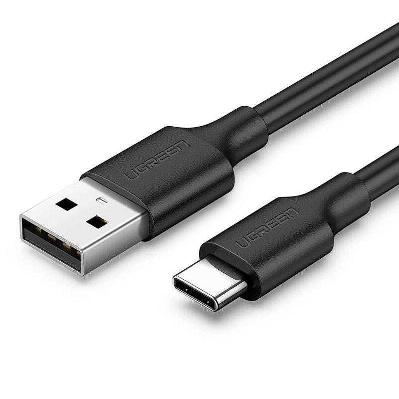 Kabel USB na USB-C UGREEN 0,25 m (černý)