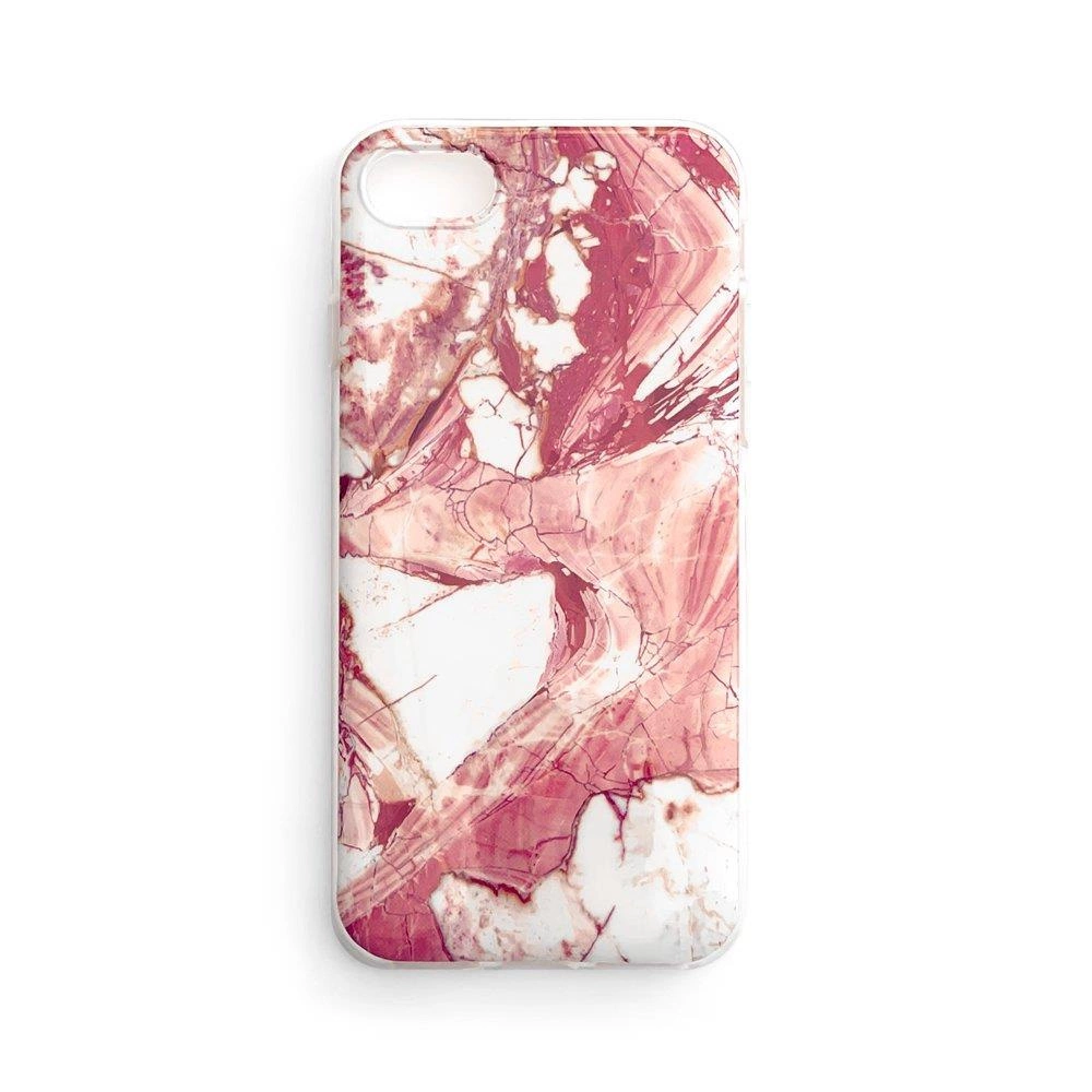 Wozinsky Marble gelový kryt pro iPhone 12 mini růžový