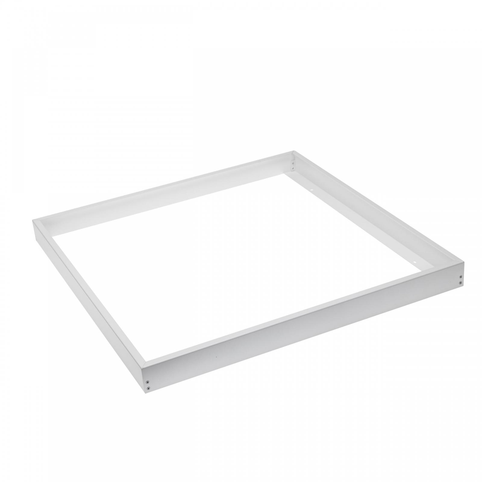 SPECTRUMLED FRAME TO MOUNTED FIXTURE SURFACE LUMINAIRE ALGINE LINE/ALGINE PREMIUM 600X600MM WITH THE SCREWS, WH ACC+035050_FRAME