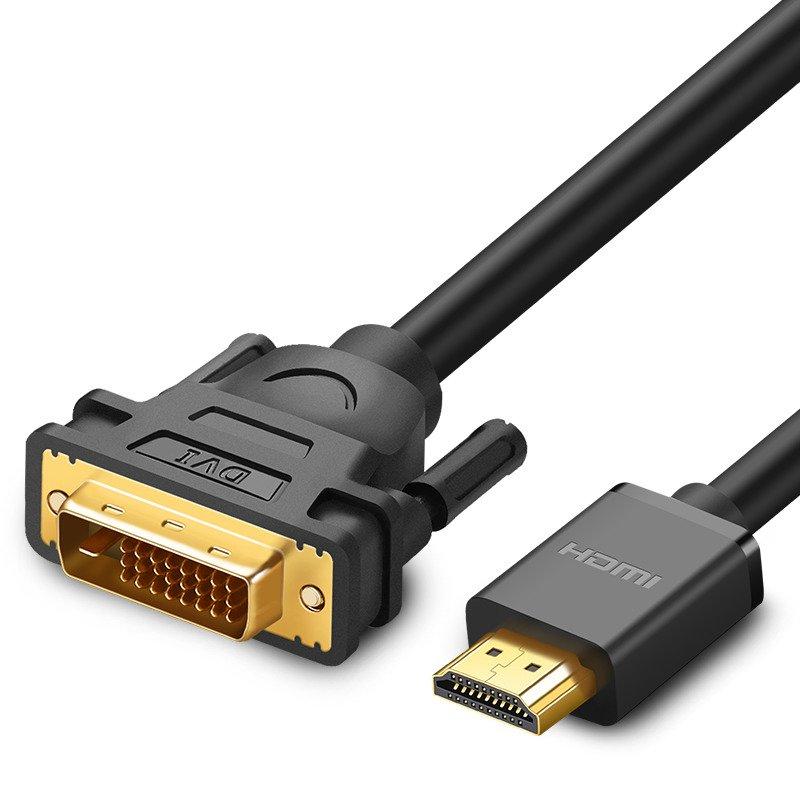 Kabel HDMI - DVI UGREEN HD106, 2 m (černý)