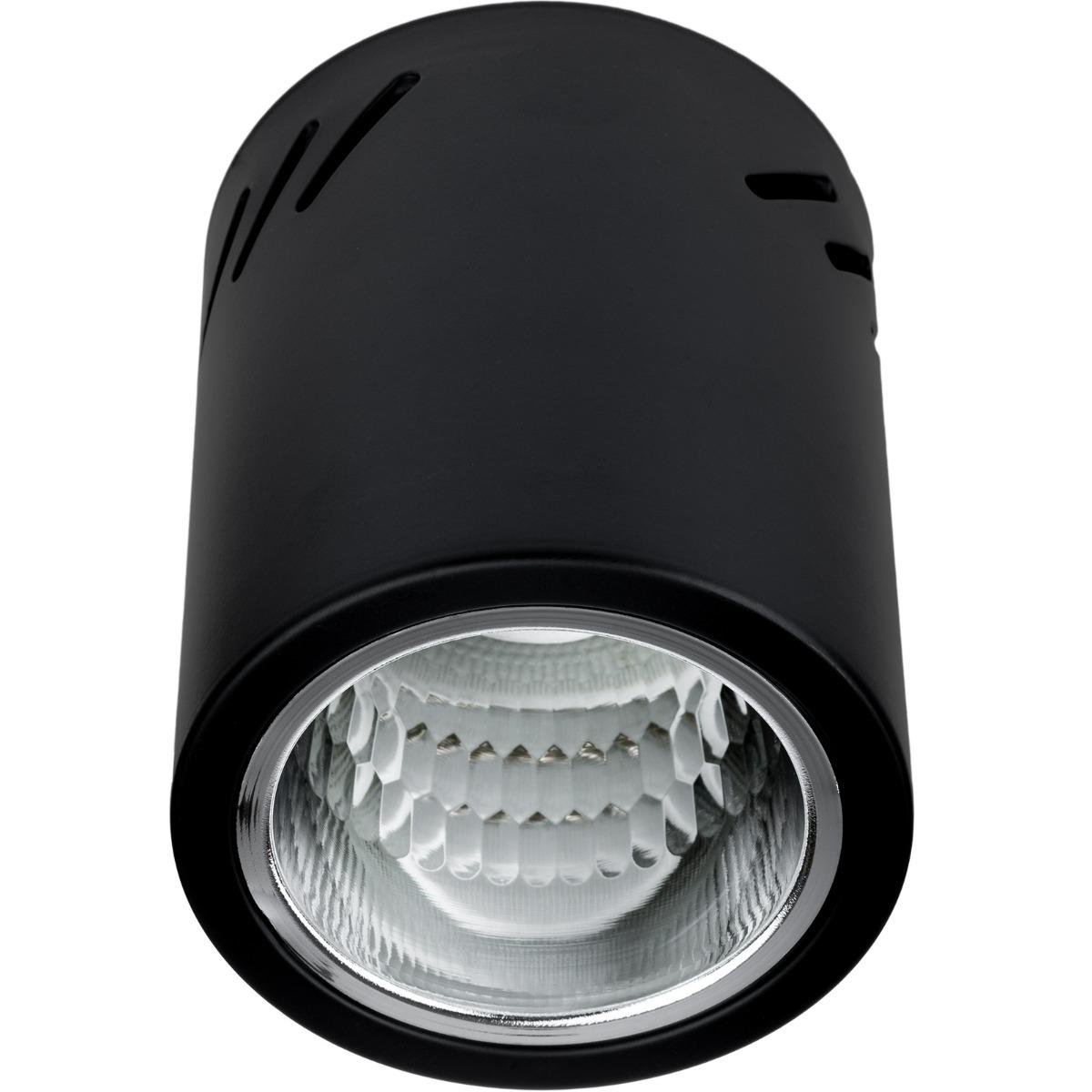 Lumiled Podhledové bodové svítidlo stropní přisazené Stała kulaté APUS 10 Spot TUBA černá E27 LEDOPRMIA404