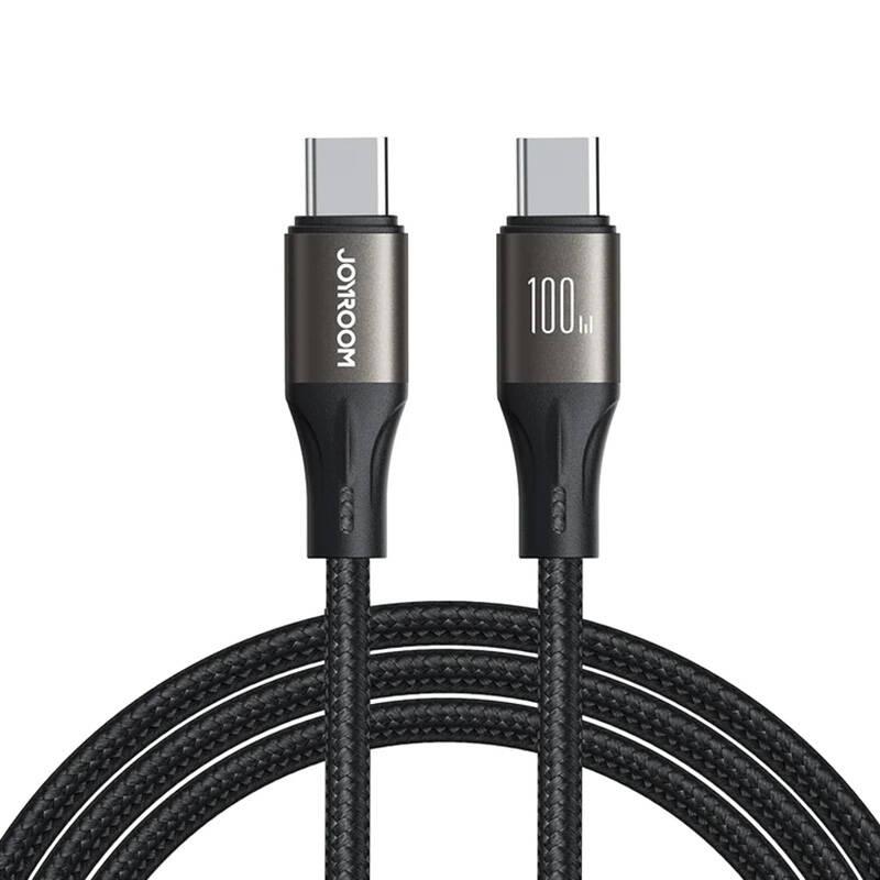 Kabel Light-Speed USB-C na USB-C Joyroom SA25-CC5 / 100W / 2m (černý)