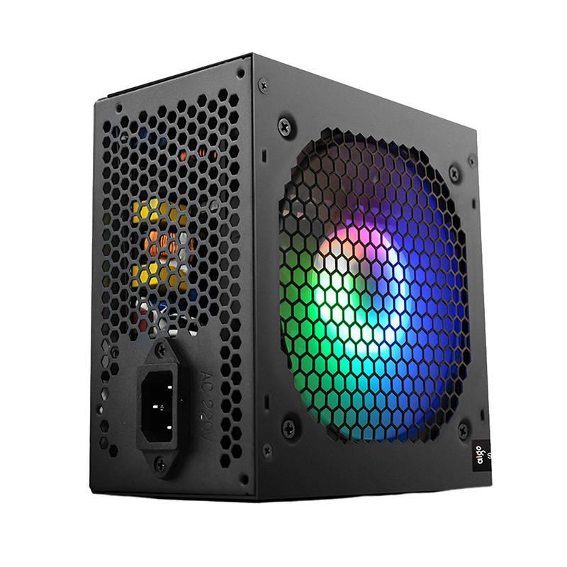 Napájecí zdroj RGB pro počítač Aigo AK600 (černý)