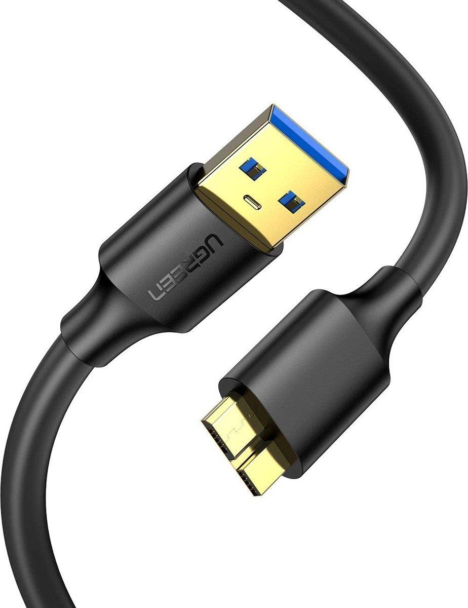 Kabel USB 3.0 - micro USB 3.0 UGREEN 1m (černý)
