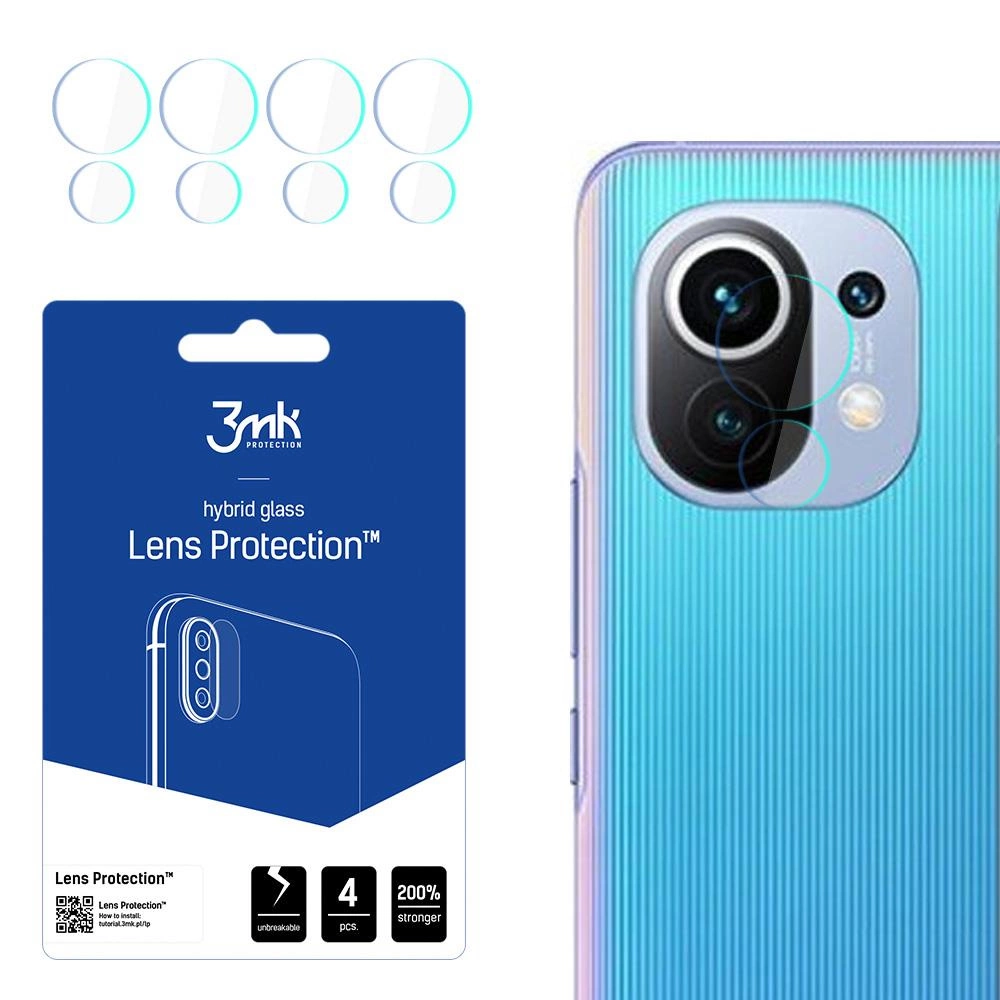 3mk Protection 3mk Lens Protection™ hybridní sklo na fotoaparát pro Xiaomi Mi 11 5G