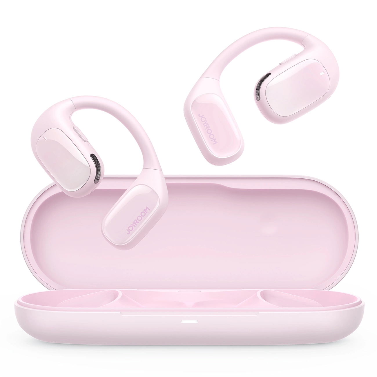 Bezdrátová sluchátka do uší Joyroom Openfree JR-OE1 - růžová
