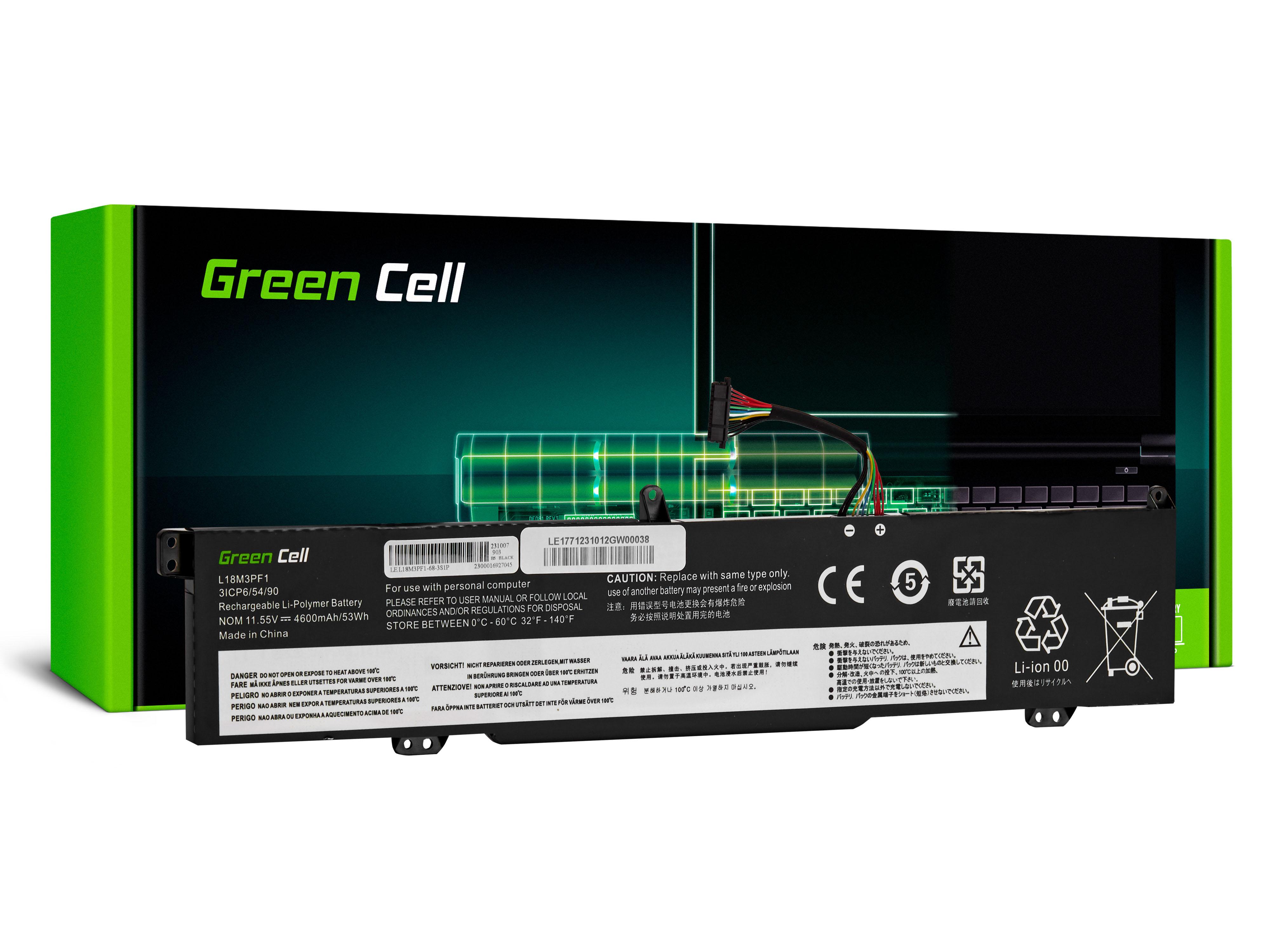 Green Cell Baterie L18C3PF1 L18M3PF1 pro Lenovo Ideapad L340-15IRH L340-17IRH LE177