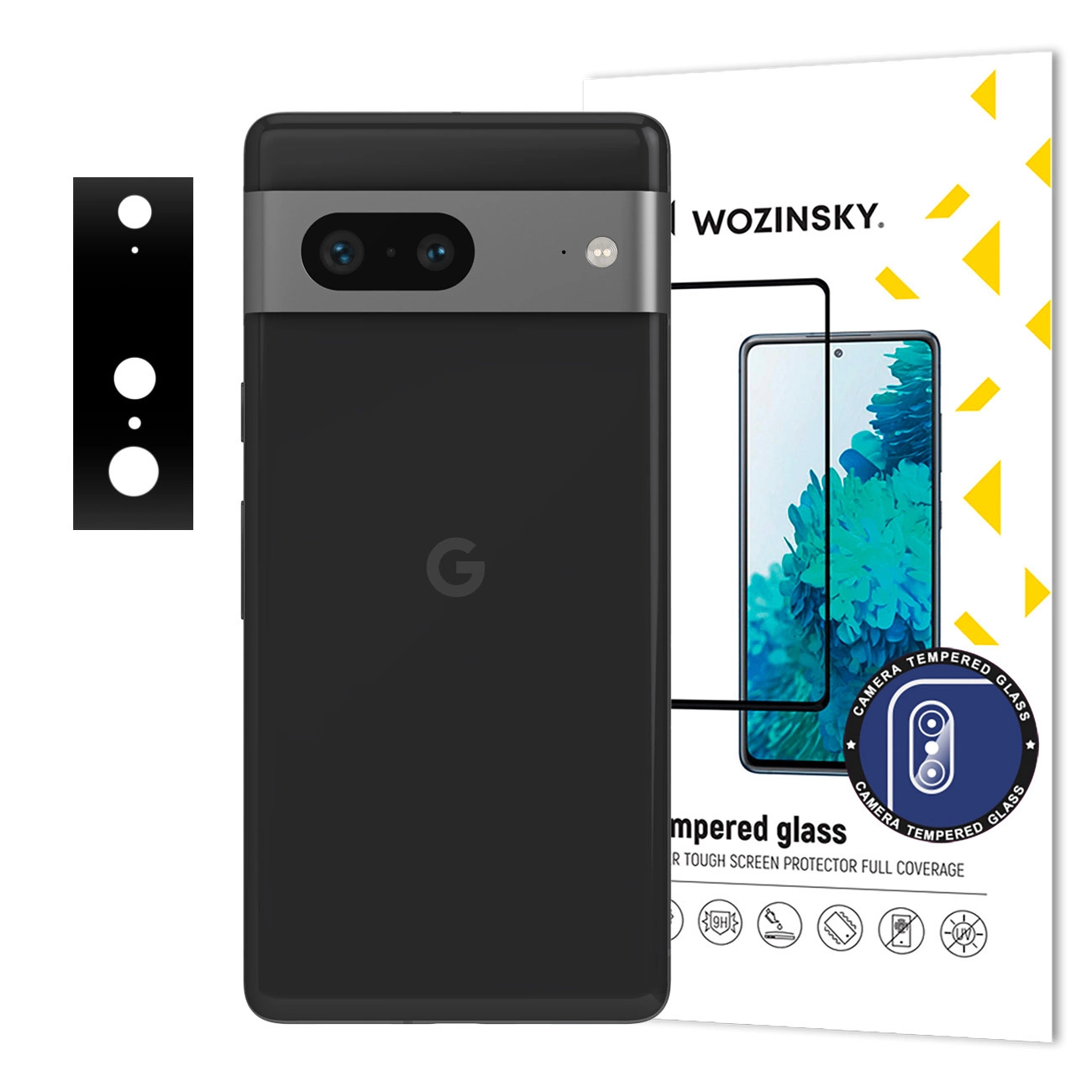 Wozinsky Full Camera Glass tvrzené sklo pro fotoaparát Google Pixel 7 9H