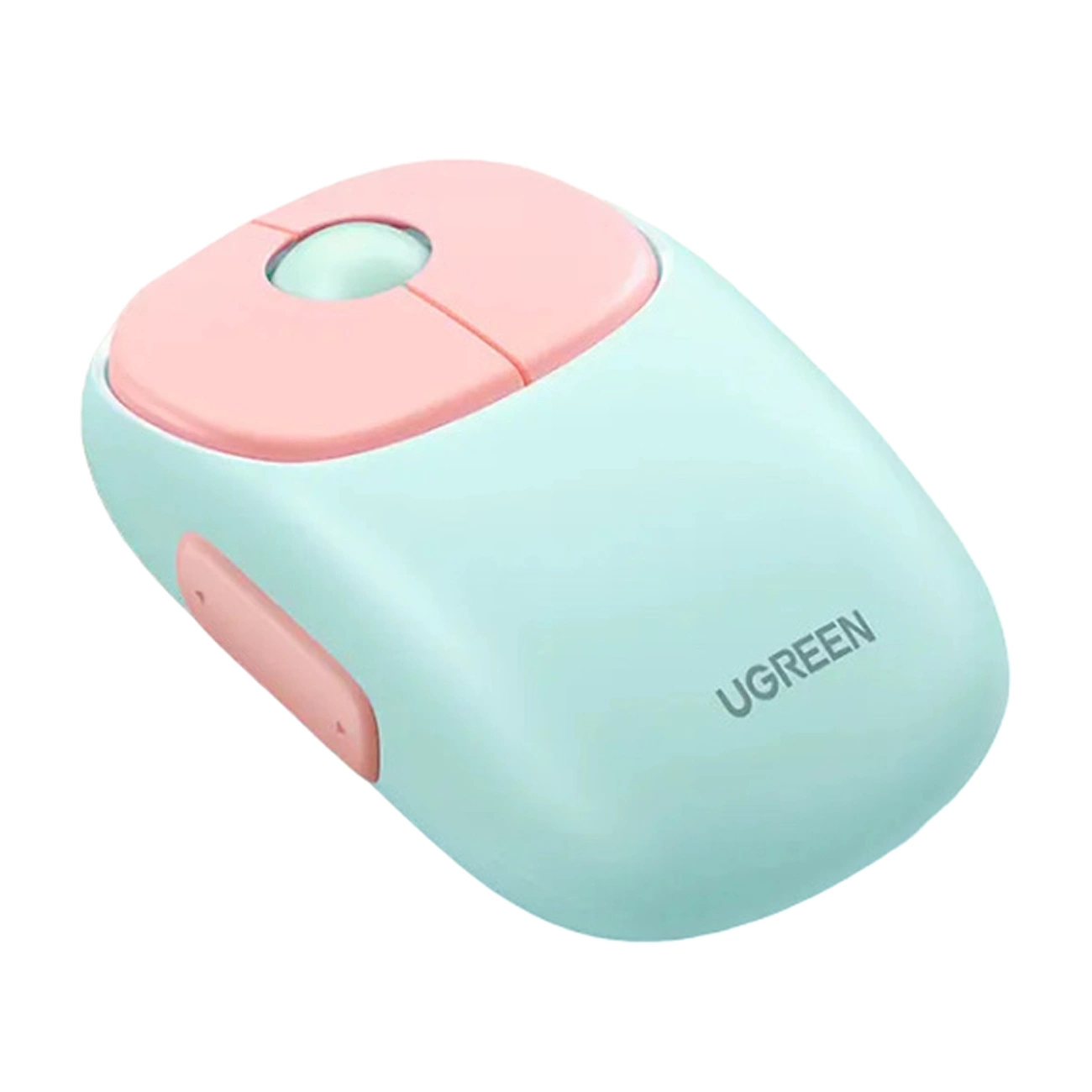 Bezdrátová myš Ugreen MU102 FUN+ Bluetooth / 2,4 GHz - růžová