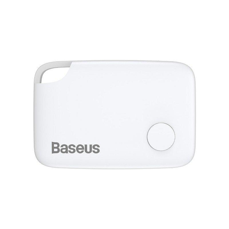 Lokátor Baseus T2 Bluetooth se šňůrkou na krk (bílý)