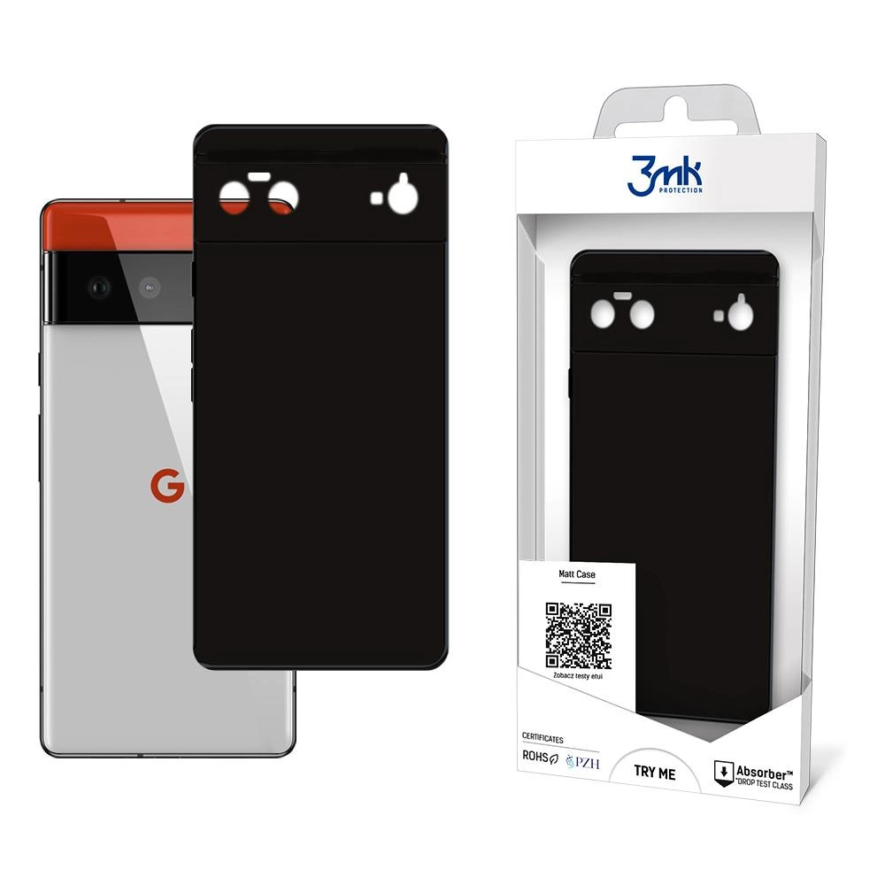 3mk Protection 3mk Matt pouzdro pro Google Pixel 6 Pro 5G - černé