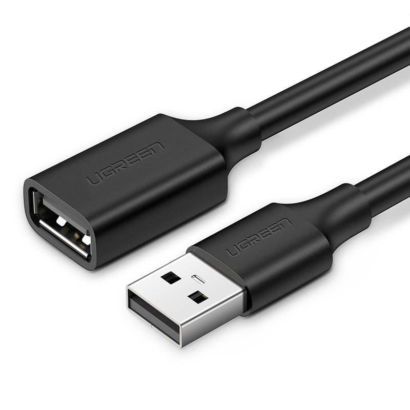 Prodlužovací kabel USB 2.0 UGREEN US103 0,5 m (černý)