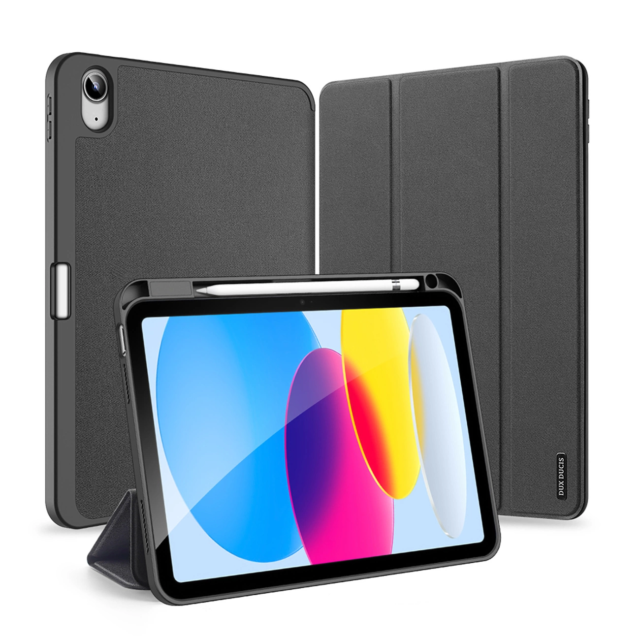 Dux Ducis Domo iPad case 10.9'' 2022 (10. gen.) smart cover stand black