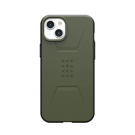 Pouzdro UAG Civilian MagSafe pro iPhone 15 Plus - zelené