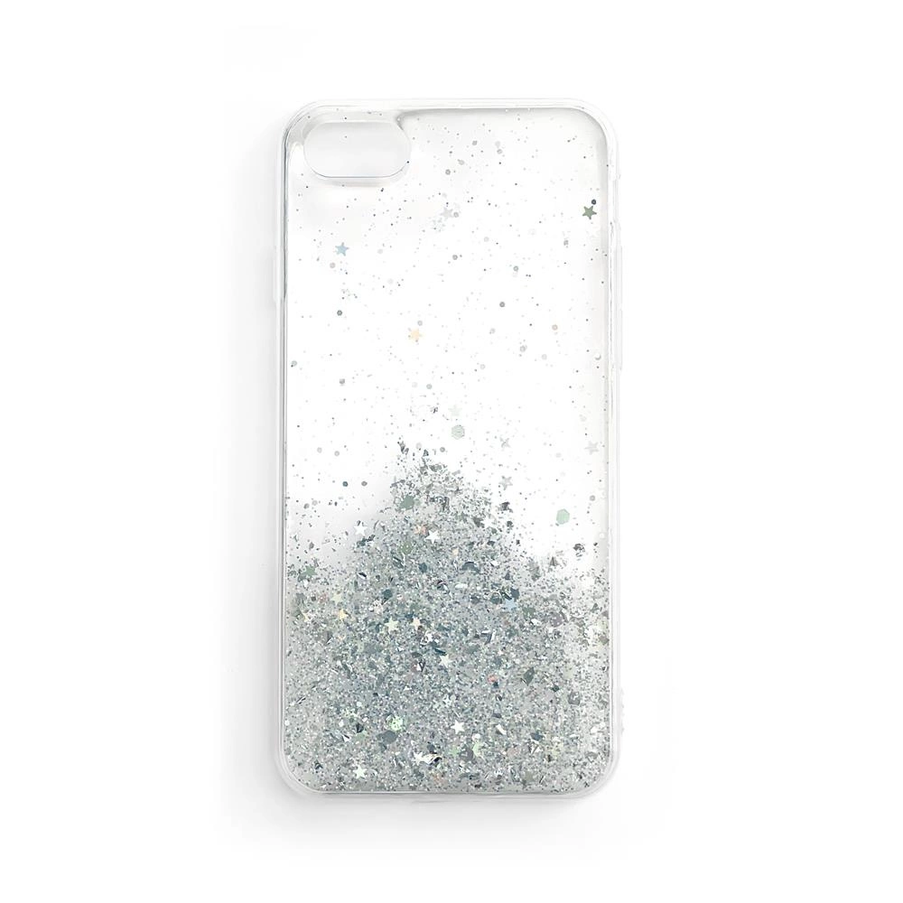 Wozinsky Star Glitter třpytivý kryt Samsung Galaxy A31 transparentní