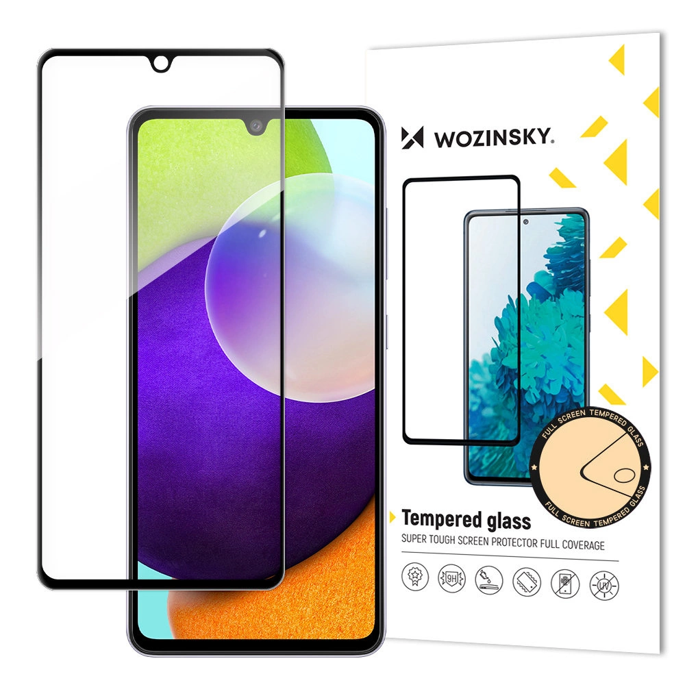 Wozinsky super odolné Full Glue tvrzené sklo přes celou obrazovku s rámečkem Case Friendly Samsung Galaxy A33 5G černé